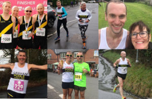 Senior athletes at Poole AC