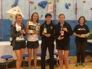 Poole AC winning team at Gold Hill 10k