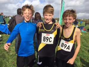 Under 13 Boys 2017 poole ac junior team at wormwood scrubs