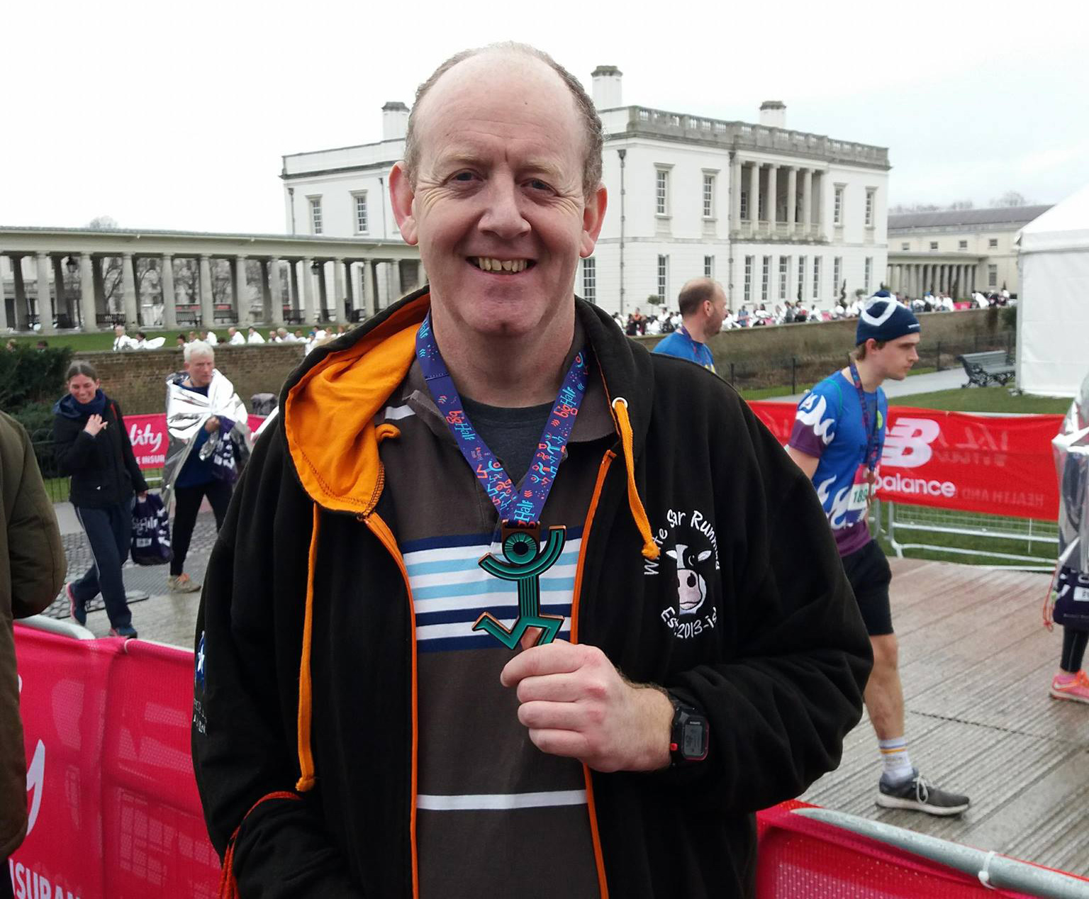 Gary Tyler at Big Half Marathon in London