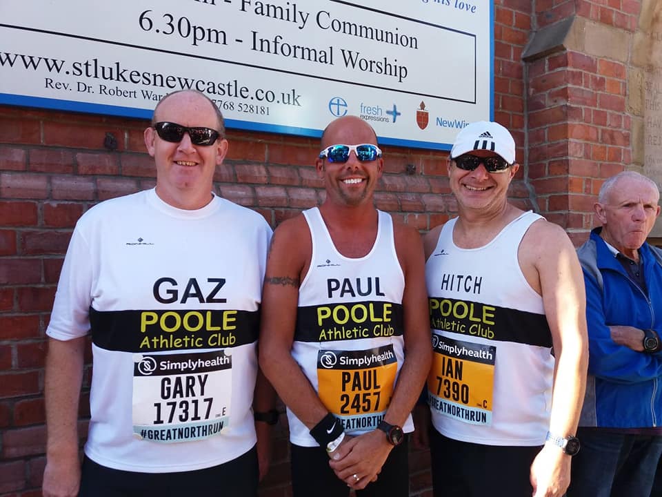 Poole AC at the Great North Run