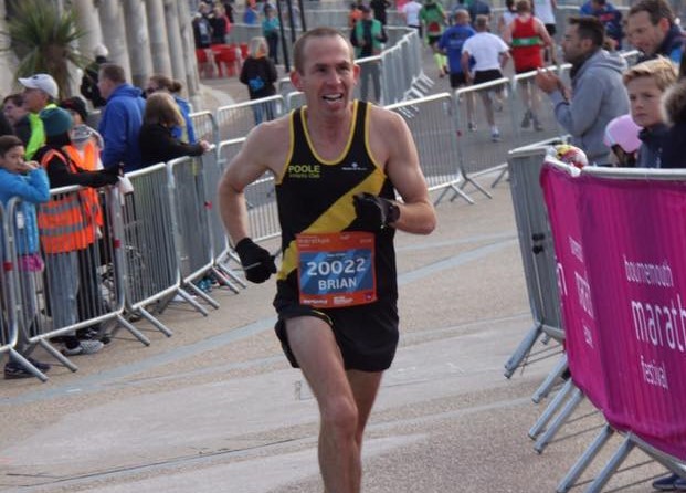 Brian Underwood at Bournemouth Marathon Festival