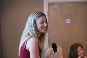 Melissa Courtney at Poole AC Awards Presentation