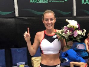 Melissa Courtney winning