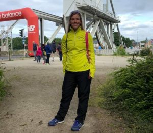 Lesley Moore at Pegasus Half Marathon