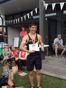 Chris Alborough at the Phil and Bonnie 10k